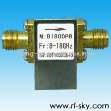 BI800PB_8-18G alta calidad 8-18GHz RF banda ancha aislador SMA / N conector